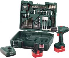 Акумуляторний шуруповерт Metabo BS 12 NiCd Set