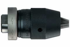 Швидкозатискний свердлильний патрон Metabo Futuro Top, R 10 мм, 1/2"-20 UNF