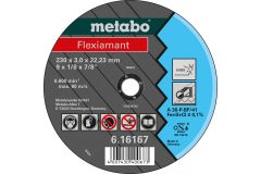 Отрезной круг Metabo Flexiamant Inox A 30-P, 180 мм вогнутый