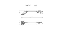 Шлифмашина для стен Metabo LSV 5-225