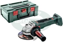 Аккумуляторная болгарка Metabo WB 18 LTX BL 125 Quick Каркас MetaBox