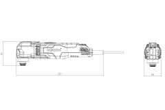Мультитул Metabo MT 400 Quick