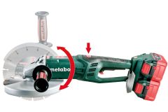 Аккумуляторная болгарка Metabo WPB 36-18 LTX BL 230