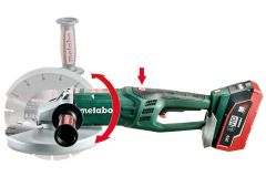 Акумуляторна болгарка Metabo WPB 36 LTX BL 230