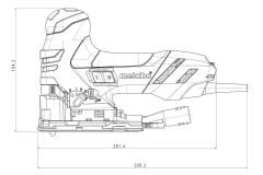 Лобзик Metabo STE 140 Plus MetaBox