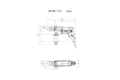 Дрель Metabo BE 600/13-2 MetaLoc