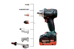 Акумуляторний шуруповерт Metabo BS 18 LTX BL Q I 5.2 Аг
