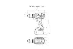 Акумуляторний шуруповерт Metabo BS 18 LTX Impuls 5.2 Аг