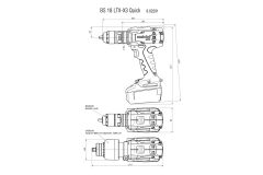 Аккумуляторний шуруповерт Metabo BS 18 LTX Quick + Power X3