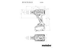 Аккумуляторный шуруповерт Metabo BS 18 LTX-3 BL Q I LiHD 5.5 Ач