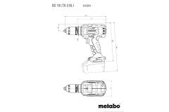 Аккумуляторный шуруповерт Metabo BS 18 LTX-3 BL Q I + Power X3