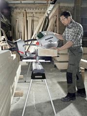 Торцовочная пила Metabo KGS 315 Plus + стол Metabo KSU 251