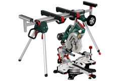 Торцовочная пила Metabo KGSV 72 Xact + стол Metabo KSU 251