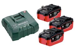 Базовий комплект Metabo LiHD 3x7.0 Аг + 1x ASC Ultra
