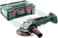 Аккумуляторная болгарка Metabo WPB 18 LTX BL 125 Quick Каркас MetaBox