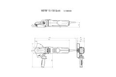 Болгарка Metabo WEPBF 15-150 Quick
