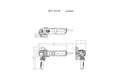 Болгарка Metabo W 12-125 HD Set CED Plus