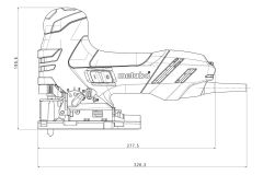 Лобзик Metabo STE 140 Industrial MetaBox