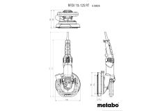 Обдирна машина Metabo RFEV 19-125 RT