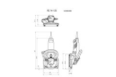 Шлифователь бетона Metabo RS 14-125 PKD