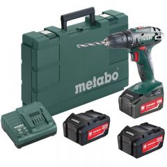 Аккумуляторный шуруповерт Metabo BS 18 Set 3x4.0 Ач