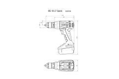 Аккумуляторный шуруповерт Metabo BS 18 LT Quick Set