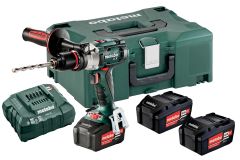 Аккумуляторный ударный шуруповерт Metabo SB 18 LTX Impuls 3x4.0 Ач