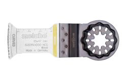 Занурювальне пиляльне полотно по дереву Metabo Starlock HCS 32 мм, 5 шт