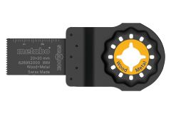 Занурювальне пиляльне полотно по дереву та металу Metabo Starlock BIM 20 мм