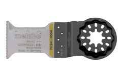 Занурювальне пиляльне полотно по дереву та металу Metabo Starlock BIM 34 мм, 5 шт.