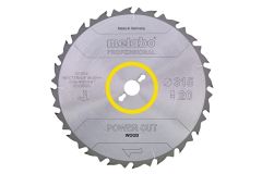 Пильный диск Metabo Power cut HW/CT 600х3.8/2.8x30, Z36 WZ