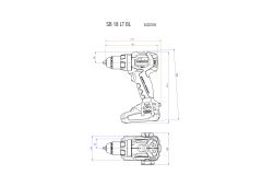 Акумуляторний ударний шуруповерт Metabo SB 18 LT BL LiHD 3x4.0 Аг