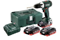 Аккумуляторный шуруповерт Metabo BS 18 LT LiHD 3x4.0 Ач