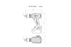 Акумуляторний шуруповерт Metabo BS 18 LTX BL I LiHD 2x4.0 Аг