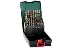 Набор сверл по металлу Metabo HSS-Co SP 19 штук