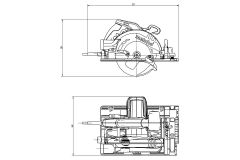 Дискова пилка Metabo KS 55 FS + FS 160