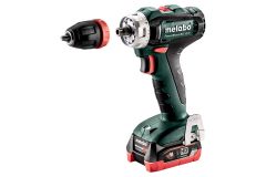 Аккумуляторный шуруповерт Metabo PowerMaxx BS 12 Q LiHD 2x4.0 Ач