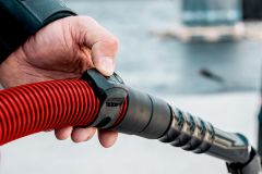 Беспроводной передатчик Metabo с хомутами крепления