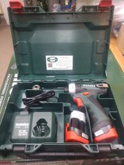 Аккумуляторный шуруповерт Metabo PowerMaxx BS Basic, LC 12