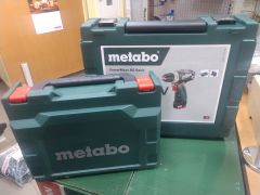 Аккумуляторный шуруповерт Metabo PowerMaxx BS Basic, LC 12