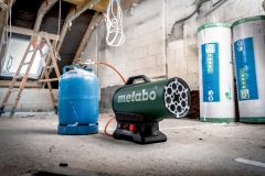 Аккумуляторная газовая тепловая пушка Metabo HL 18