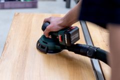 Акумуляторна ексцентрикова шліфмашина Metabo PowerMaxx SXA 12-125 BL каркас MetaBox