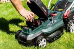 Аккумуляторная газонокосилка Metabo RM 36-18 LTX BL 36 каркас