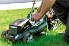 Аккумуляторная газонокосилка Metabo RM 36-18 LTX BL 36 каркас
