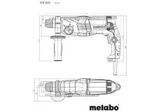 Перфоратор Metabo KHE 2645