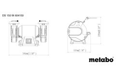 Точило Metabo DS 150 M