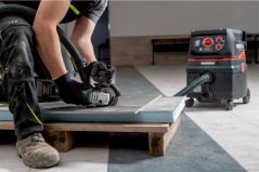 Аккумуляторная болгарка Metabo W 18 L 9-125 каркас