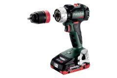 Акумуляторний шуруповерт Metabo BS 18 LT BL Q LiHD 2x5.5 Аг