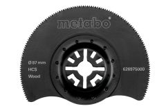 Сегментоване пиляльне полотно по дереву Metabo Classic OIS HCS 87 мм