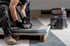 Аккумуляторная болгарка Metabo W 18 7-125 каркас